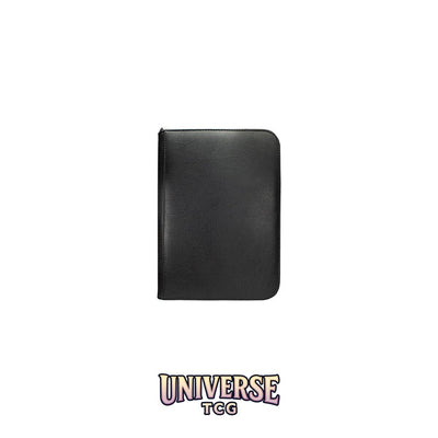 Ultra Pro 4-Pocket Zippered PRO-Binder: Black [Vivid]