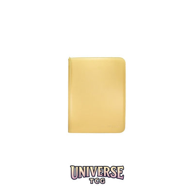 Ultra Pro 9-Pocket Zippered PRO-Binder: Yellow [Vivid]