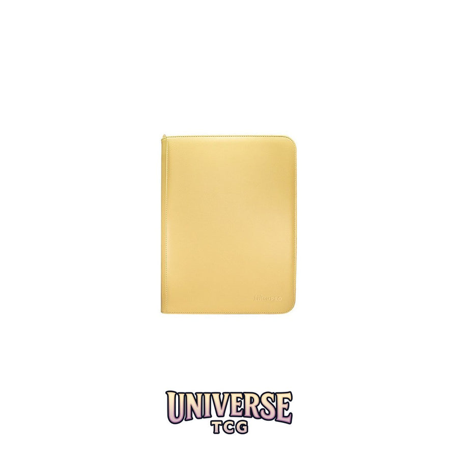 Ultra Pro 9-Pocket Zippered PRO-Binder: Yellow [Vivid]