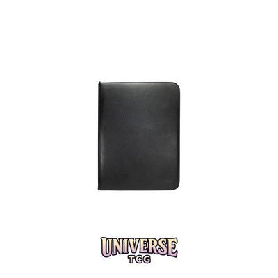 Ultra Pro 9-Pocket Zippered PRO-Binder: Black [Vivid]