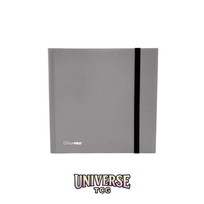 Ultra Pro 12-Pocket Eclipse PRO-Binder: Smoke Grey