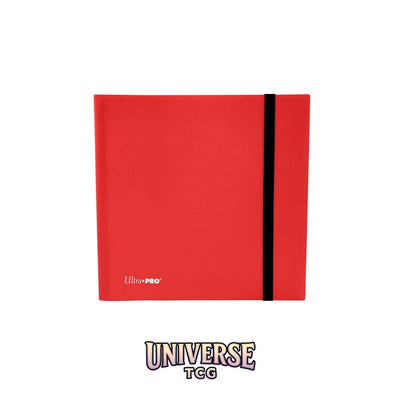Ultra Pro 12-Pocket Eclipse PRO-Binder: Apple Red