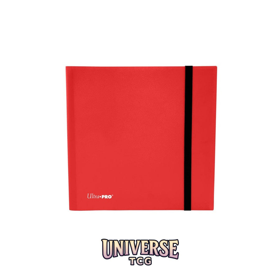 Ultra Pro 12-Pocket Eclipse PRO-Binder: Apple Red