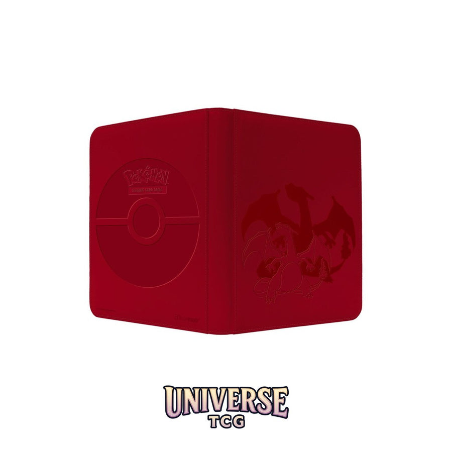 Ultra Pro Pokemon: 9-Pocket Zippered PRO-Binder: Elite Series: Charizard