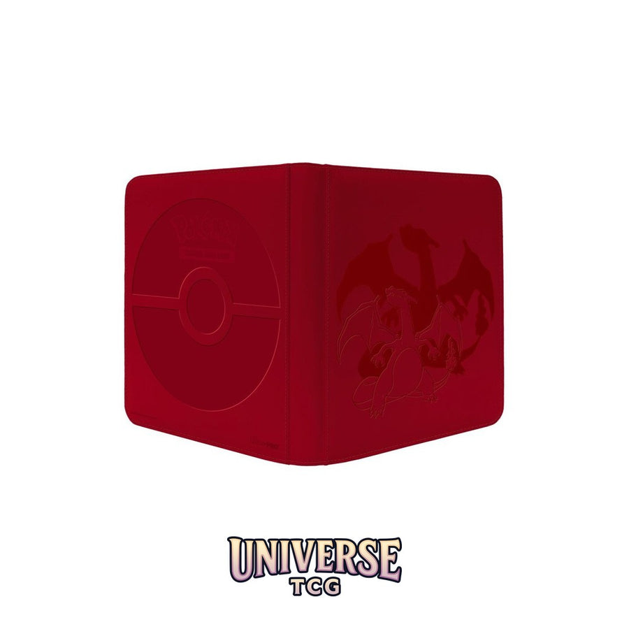 Ultra Pro Pokemon: 12-Pocket Zippered PRO-Binder: Elite Series Charizard