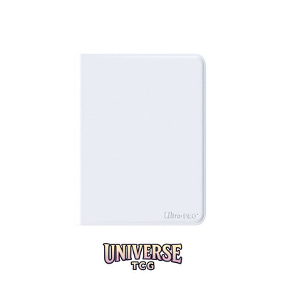 Ultra Pro 12-Pocket Zippered PRO-Binder: White [Vivid]