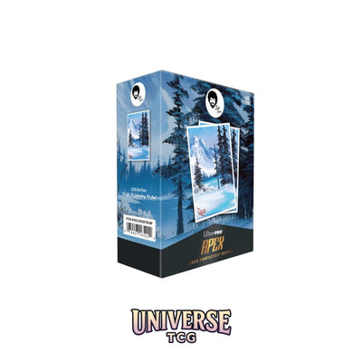 Ultra Pro Bob Ross: Apex Deck Protector Sleeves: Winter Paradise (105 Sleeves)