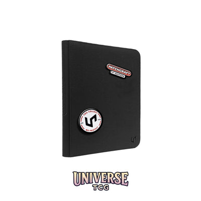 Ultra Pro PATCHCRAFT: 9-Pocket Zippered PRO-Binder: Black
