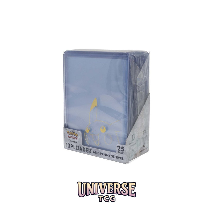 Ultra Pro Pokemon: Pikachu Toploader and Penny Sleeves Combo Pack