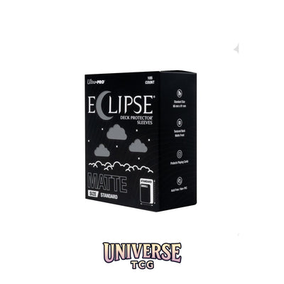 Ultra Pro Eclipse Standard Deck Protector Sleeves: Smoke Grey [Matte] (105 Sleeves)