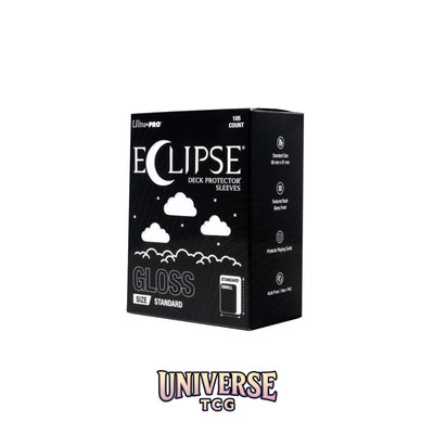 Ultra Pro Eclipse Standard Deck Protector Sleeves: Arctic White [Gloss] (105 Sleeves)