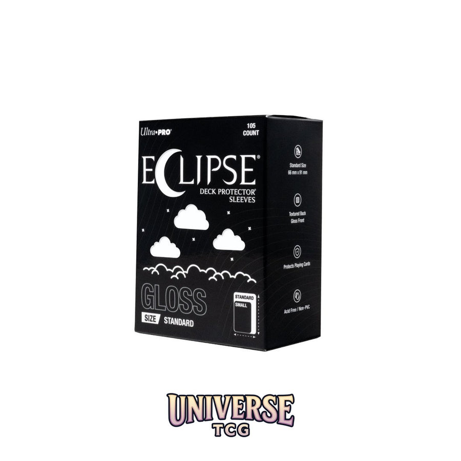 Ultra Pro Eclipse Standard Deck Protector Sleeves: Arctic White [Gloss] (105 Sleeves)