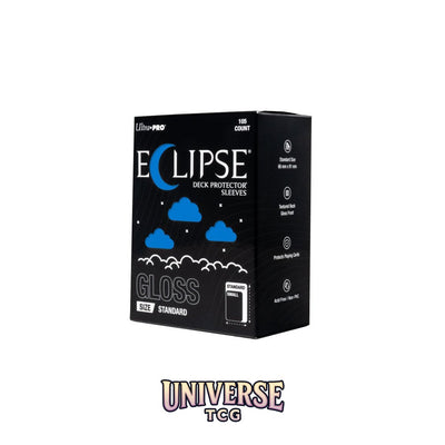 Ultra Pro Eclipse Standard Deck Protector Sleeves: Pacific Blue [Gloss] (105 Sleeves)
