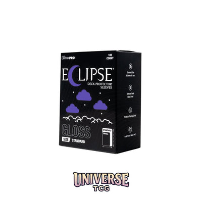 Ultra Pro Eclipse Standard Deck Protector Sleeves: Royal Purple [Gloss] (105 Sleeves)