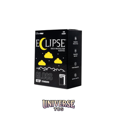 Ultra Pro Eclipse Standard Deck Protector Sleeves: Lemon Yellow [Gloss] (105 Sleeves)