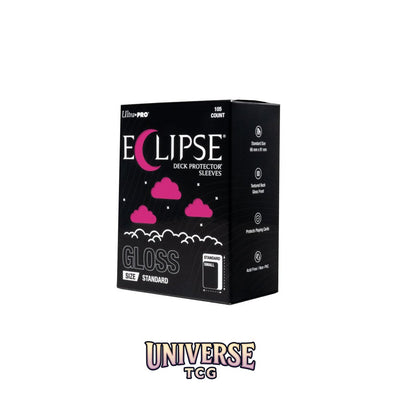 Ultra Pro Eclipse Standard Deck Protector Sleeves: Hot Pink [Gloss] (105 Sleeves)