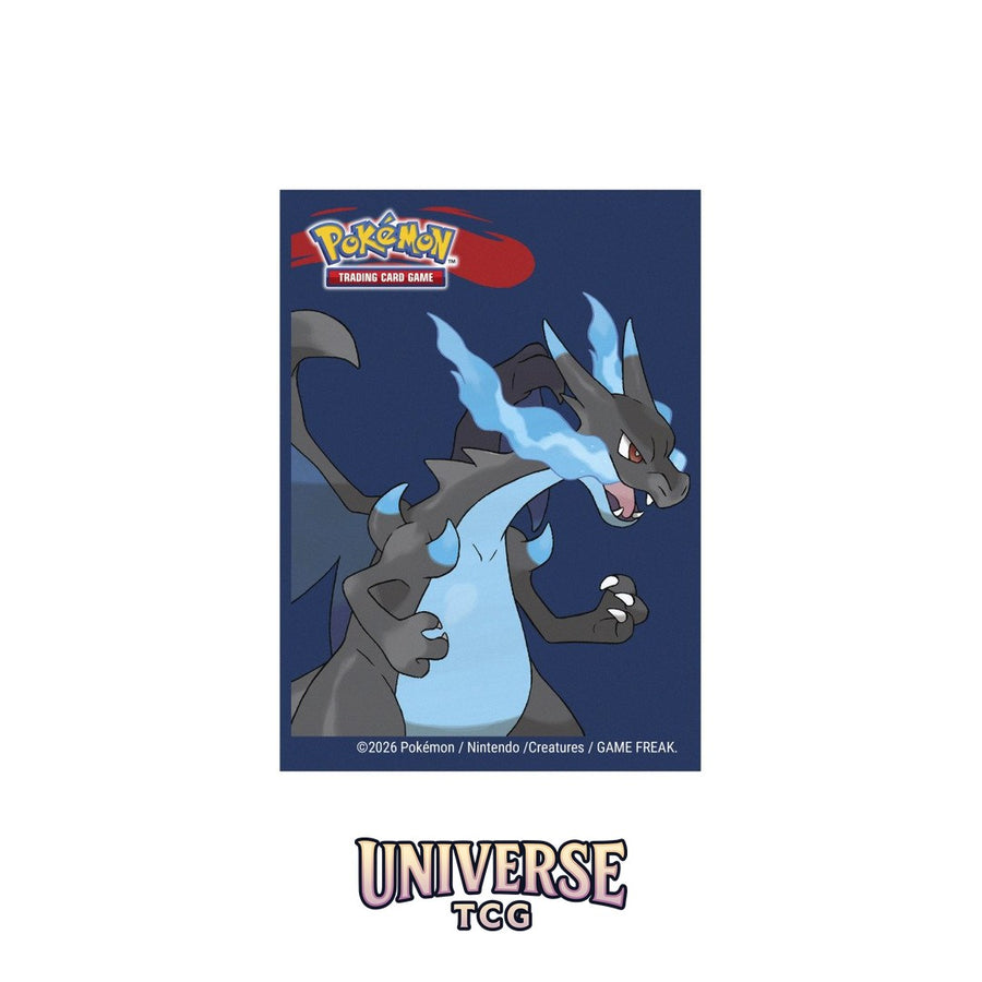 Ultra Pro Pokemon: Deck Protector Sleeves: Mega Charizard X (65 Sleeves)