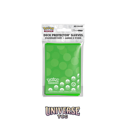 Ultra Pro Pokemon: Deck Protector Sleeves: Energy - Grass Type (65 Sleeves)