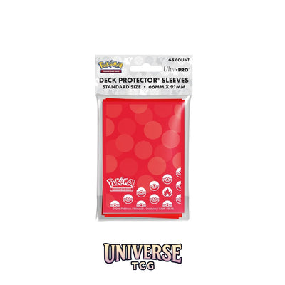 Ultra Pro Pokemon: Deck Protector Sleeves: Energy - Fire Type (65 Sleeves)