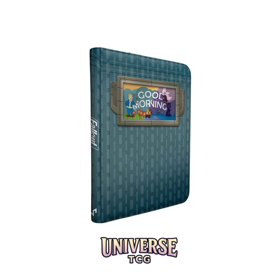 Ultra Pro Fallout: Lenticular 9-Pocket Zippered Premium PRO-Binder: Vault Boy - Good Morning/Good Evening