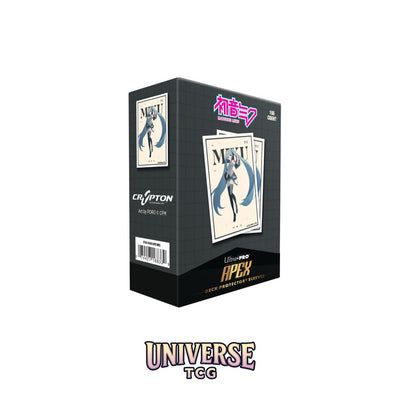 Ultra Pro Hatsune Miku - Retro Soundscapes: Apex Deck Protector Sleeves: Hatsune Miku (105 Sleeves)