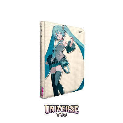 Ultra Pro Hatsune Miku - Retro Soundscapes: 9-Pocket Zippered Premium PRO-Binder: Hatsune Miku