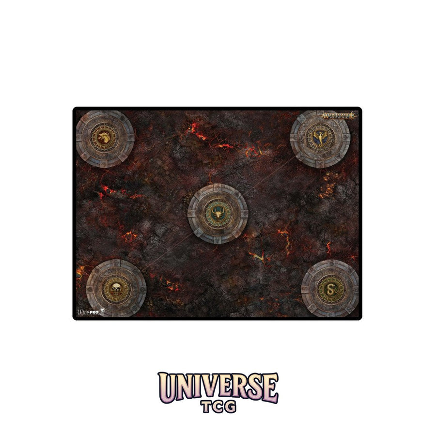Ultra Pro Warhammer: Age of Sigmar Battle Mat: Spearhead: Fire & Jade A