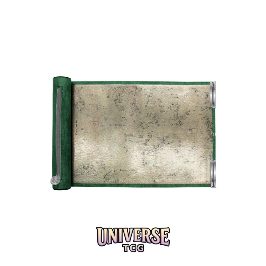 Ultra Pro Dungeons & Dragons: Artifacts Across Eternities: Drizzt & the Forgotten Realms Premium Dice Scroll Map