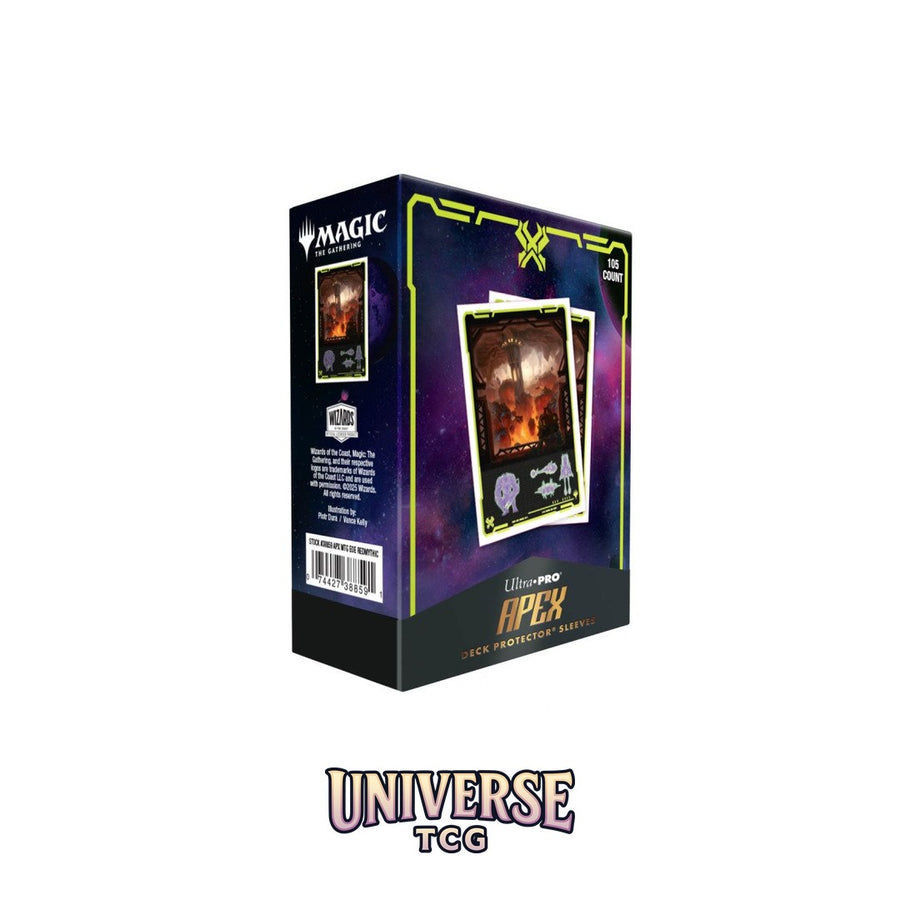 Ultra Pro Magic: The Gathering: Apex Deck Protector Sleeves: Edge of Eternities: Red Mythic (105 Sleeves)