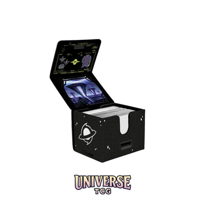 Ultra Pro Magic: The Gathering: Edge of Eternities: Premium Alcove Edge Deck Box: Black Mythic