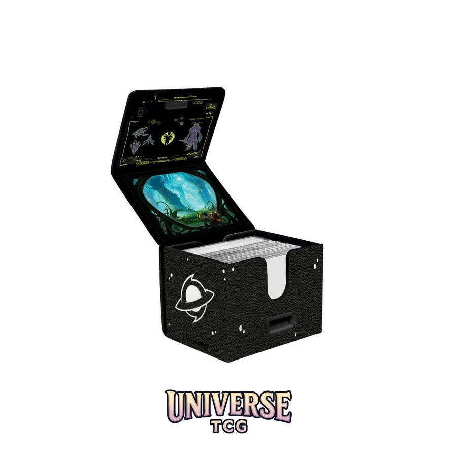 Ultra Pro Magic: The Gathering: Edge of Eternities: Premium Alcove Edge Deck Box: Green Mythic