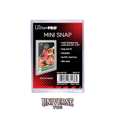 Ultra Pro Snap Card Holder: Mini