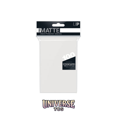 Ultra Pro Standard Sleeves: Clear [Matte] (100 Sleeves)