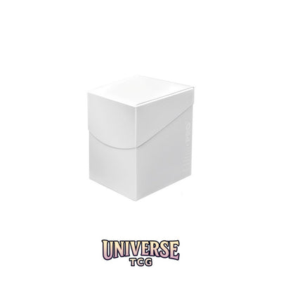 Ultra Pro Eclipse Deck Box 100+: Arctic White