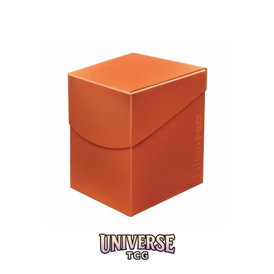 Ultra Pro Eclipse Deck Box 100+: Pumpkin Orange