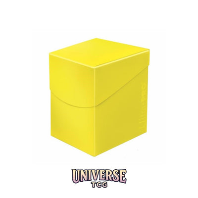 Ultra Pro Eclipse Deck Box 100+: Lemon Yellow
