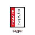 Ultra Pro LEGION: Double-Matte White Core Sleeves: I’m Trying (50 Sleeves)