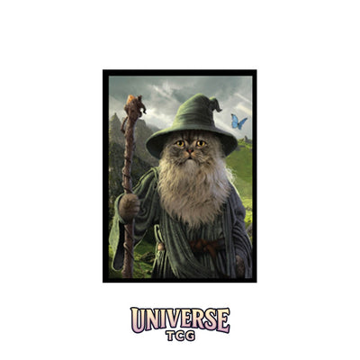 Ultra Pro LEGION: Double-Matte White Core Sleeves: Movie Cats: Catdalf (50 Sleeves)