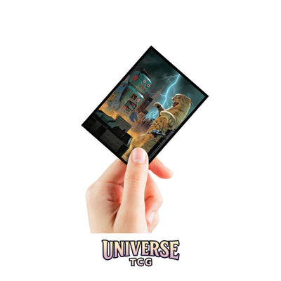 Ultra Pro LEGION: Double-Matte White Core Sleeves: Movie Cats: Catzilla (50 Sleeves)
