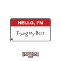 Ultra Pro LEGION: Black Stitched Playmat: I’m Trying