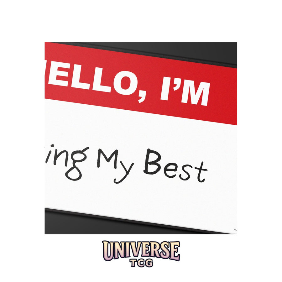 Ultra Pro LEGION: Black Stitched Playmat: I’m Trying