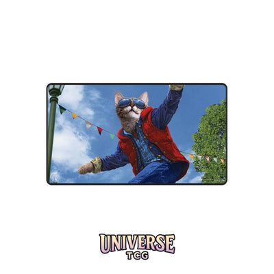 Ultra Pro LEGION: Black Stitched Playmat: Movie Cats: Cat to the Future