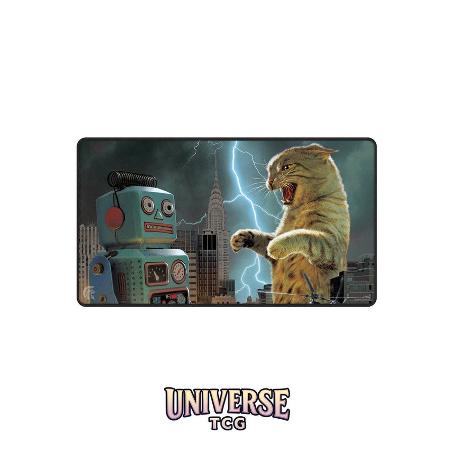 Ultra Pro LEGION: Black Stitched Playmat: Movie Cats: Catzilla
