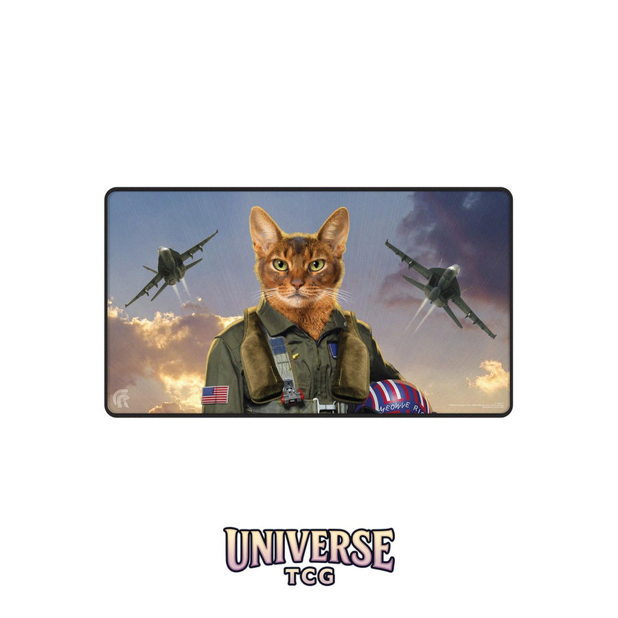 Ultra Pro LEGION: Black Stitched Playmat: Movie Cats: Top Cat Meowverick