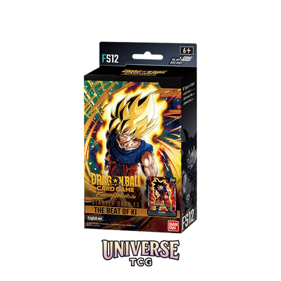 Dragon Ball Fusion World FS12 Starter Deck The Beat of Ki - English