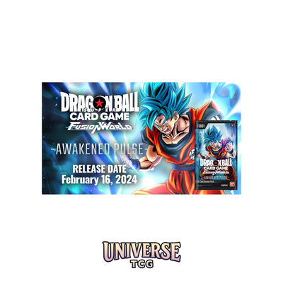 Dragon Ball Fusion World FB01 Booster Pack Awakened Pulse - Asian 🇯🇵