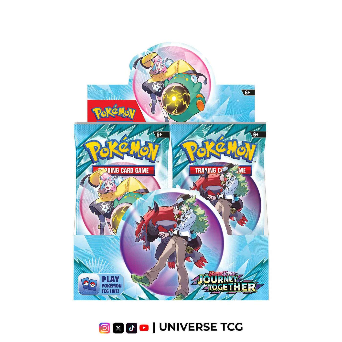 Pokmon Journey Together (SV09) Booster Box Pre-Order | Spain Universe TCG Pokmon Journey Together (SV09) Booster Box Pre-Order | Spain Universe TCG
