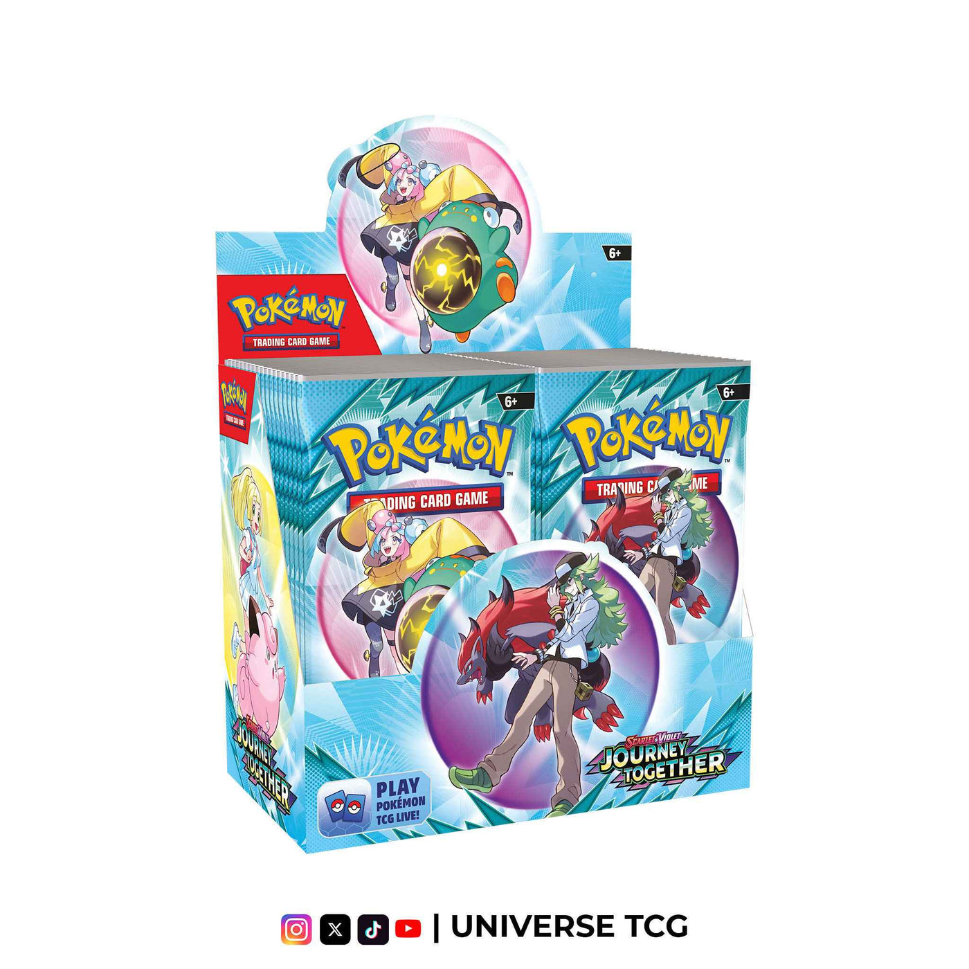 Pokmon Journey Together (SV09) Booster Box Pre-Order | Spain Universe TCG Pokmon Journey Together (SV09) Booster Box Pre-Order | Spain Universe TCG