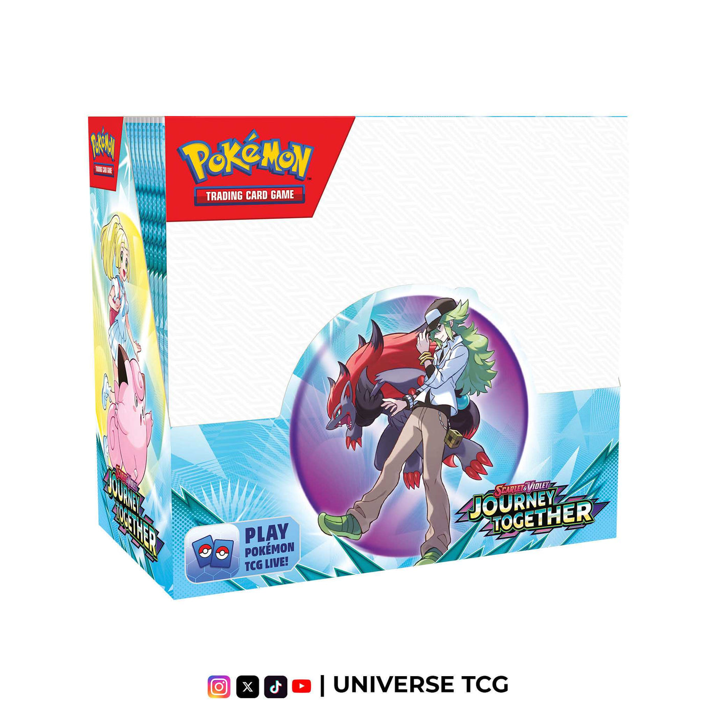 Pokmon Journey Together (SV09) Booster Box Pre-Order | Spain Universe TCG Pokmon Journey Together (SV09) Booster Box Pre-Order | Spain Universe TCG