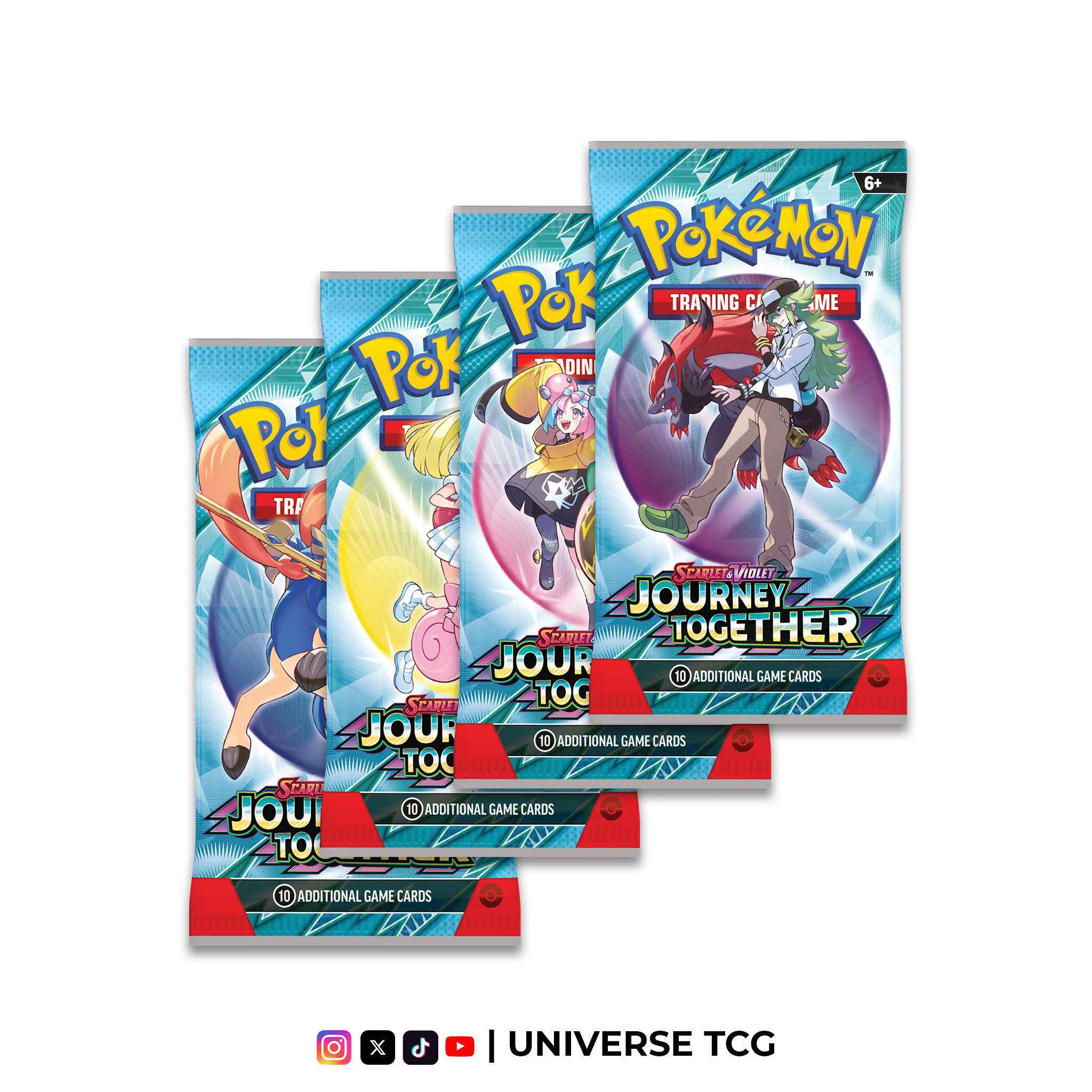Journey Together Booster packs N's Reshiram, N